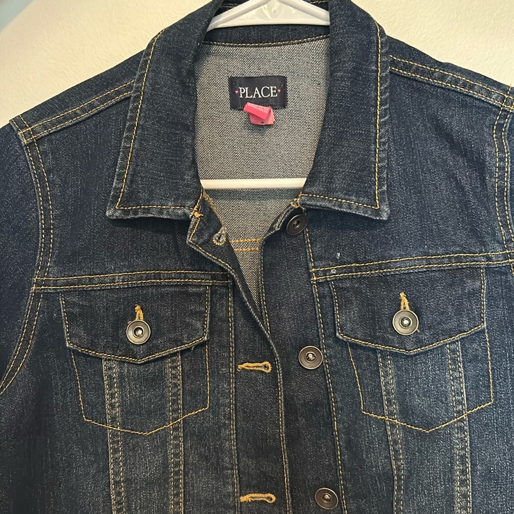Children’s place jeans jacket for kids.